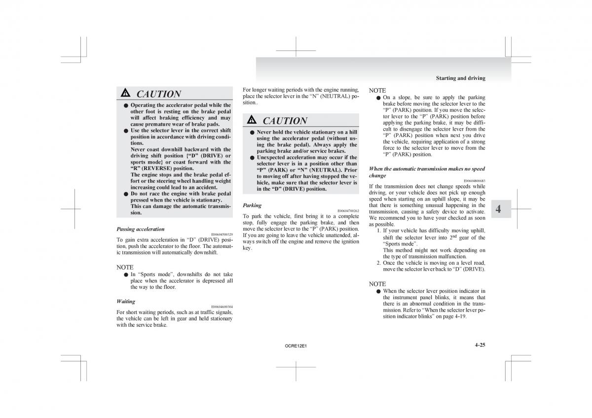 Mitsubishi L200 IV manual / page 150