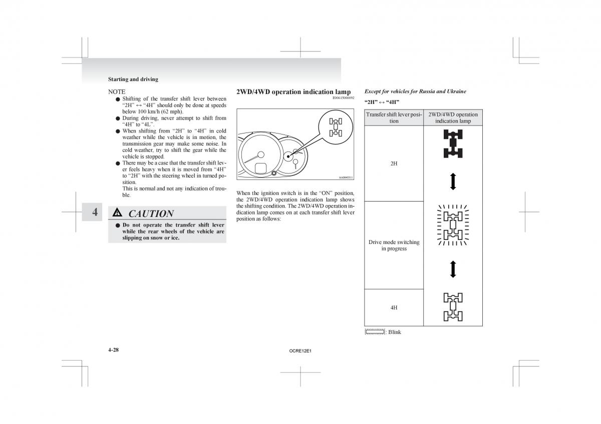 Mitsubishi L200 IV manual / page 153