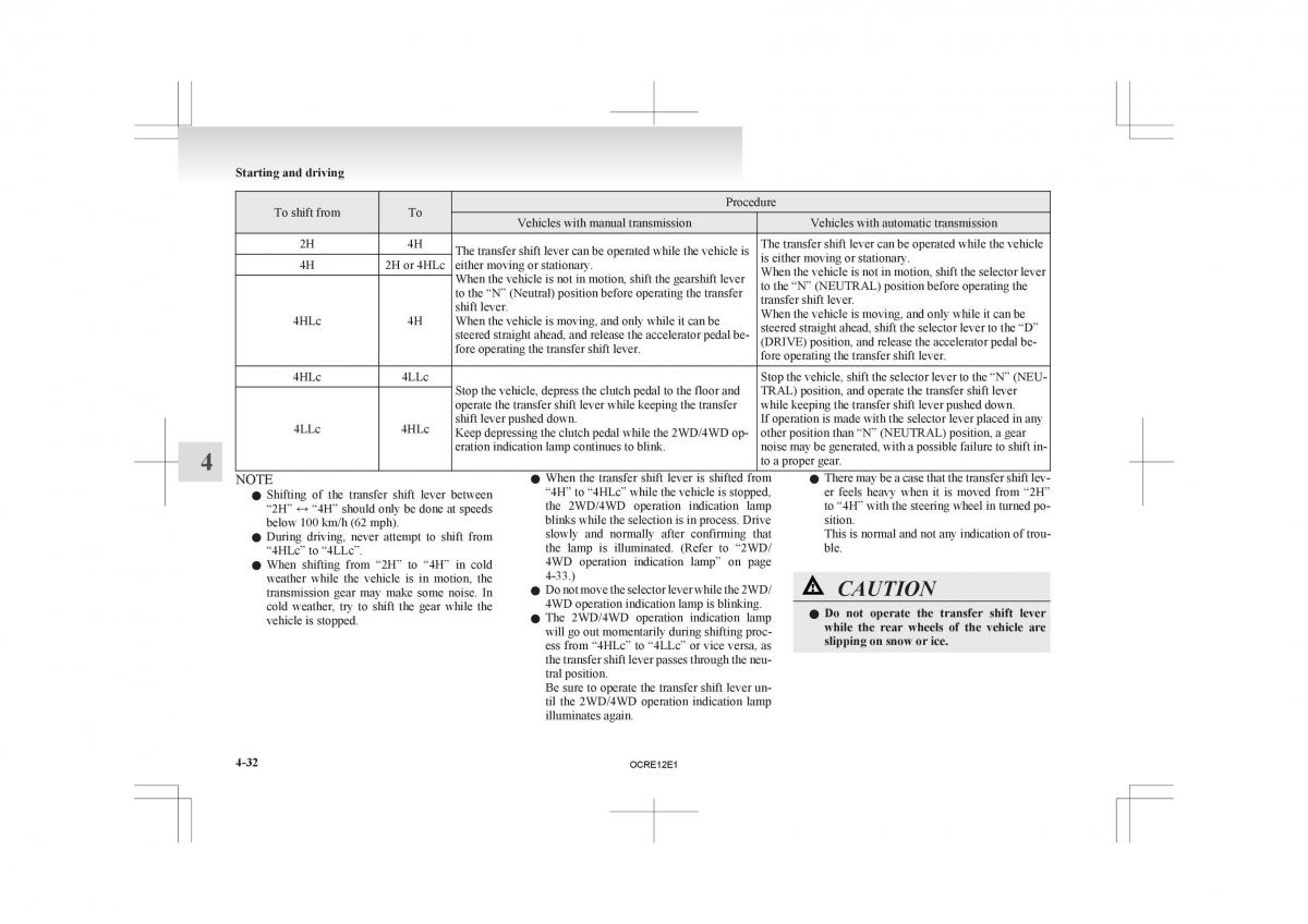 Mitsubishi L200 IV manual / page 157