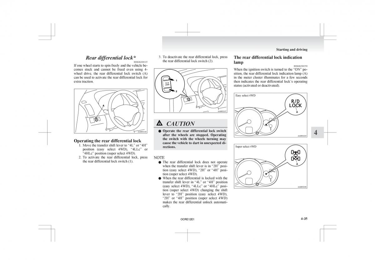 Mitsubishi L200 IV manual / page 160