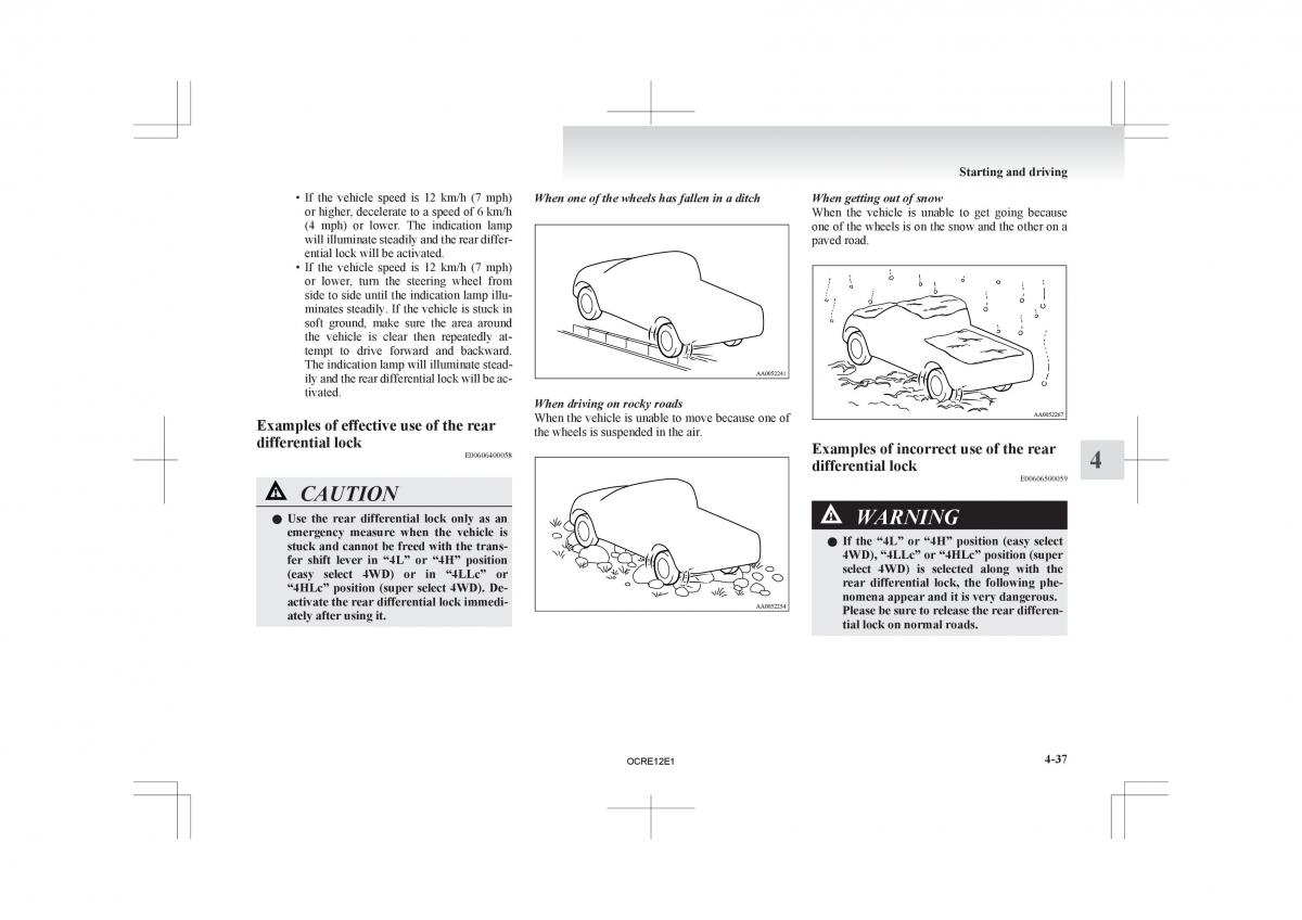 Mitsubishi L200 IV manual / page 162