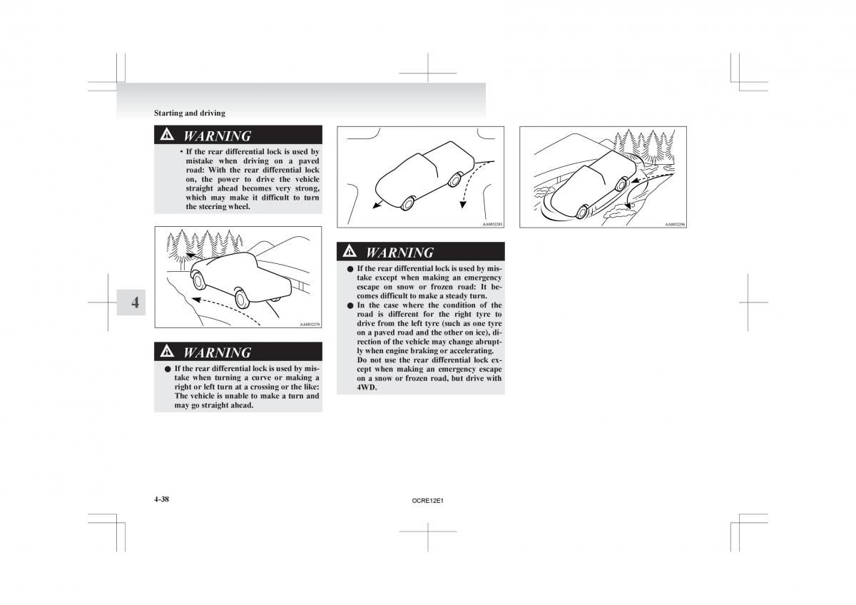 Mitsubishi L200 IV manual / page 163