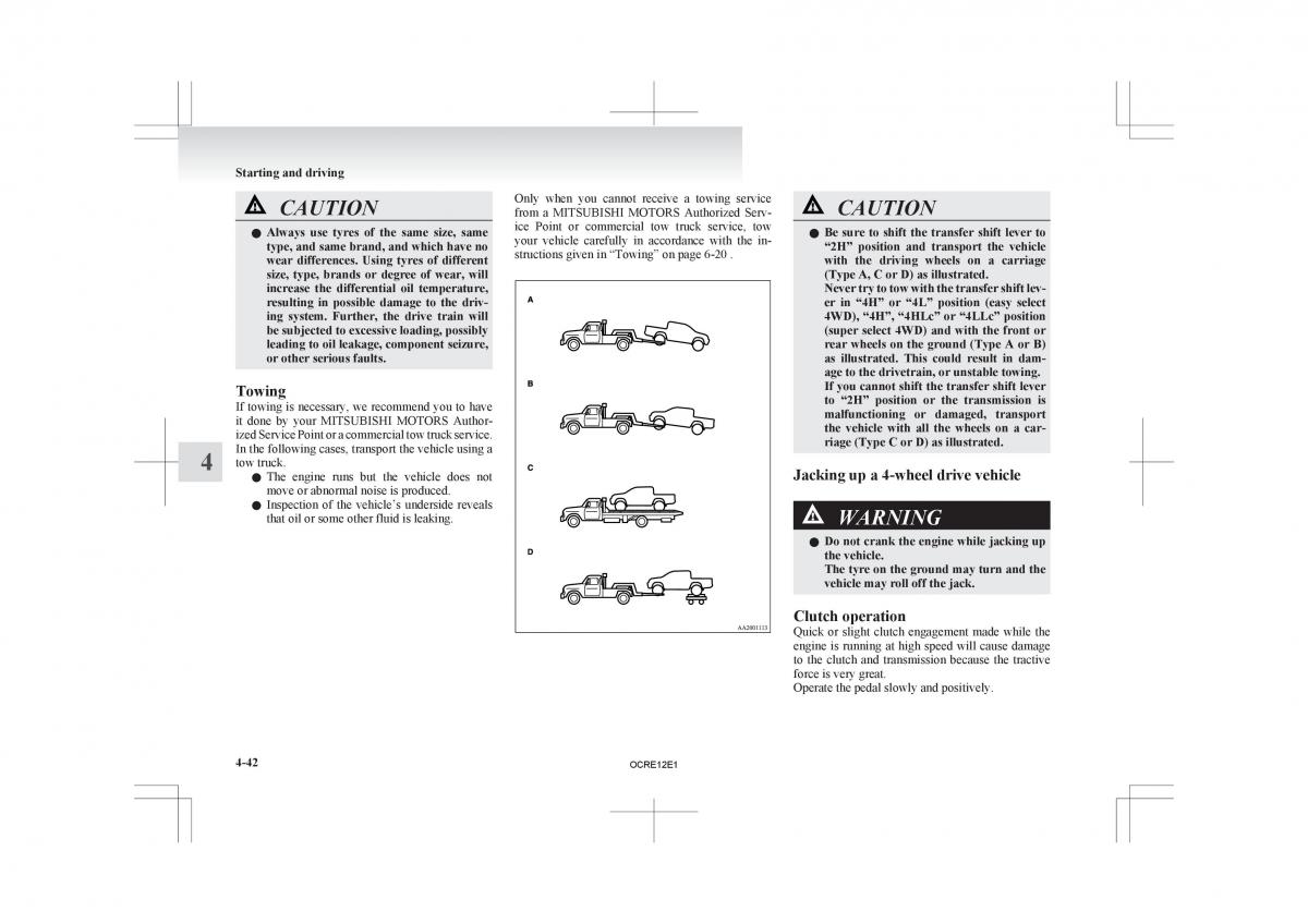 Mitsubishi L200 IV manual / page 167