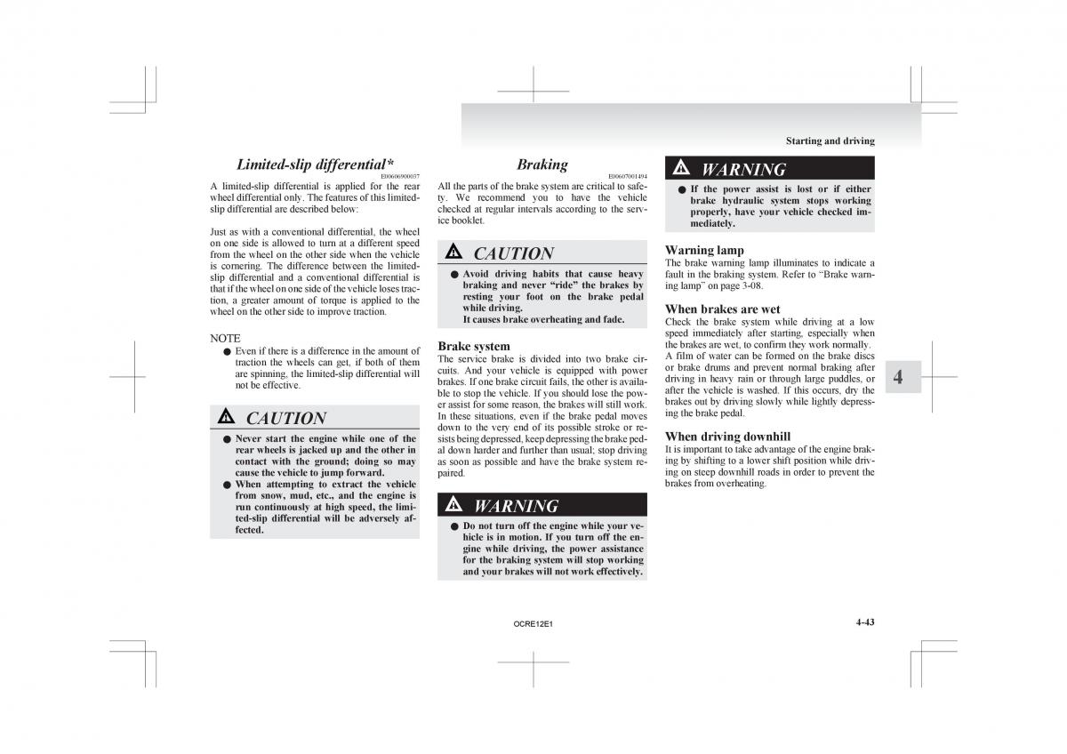 Mitsubishi L200 IV manual / page 168