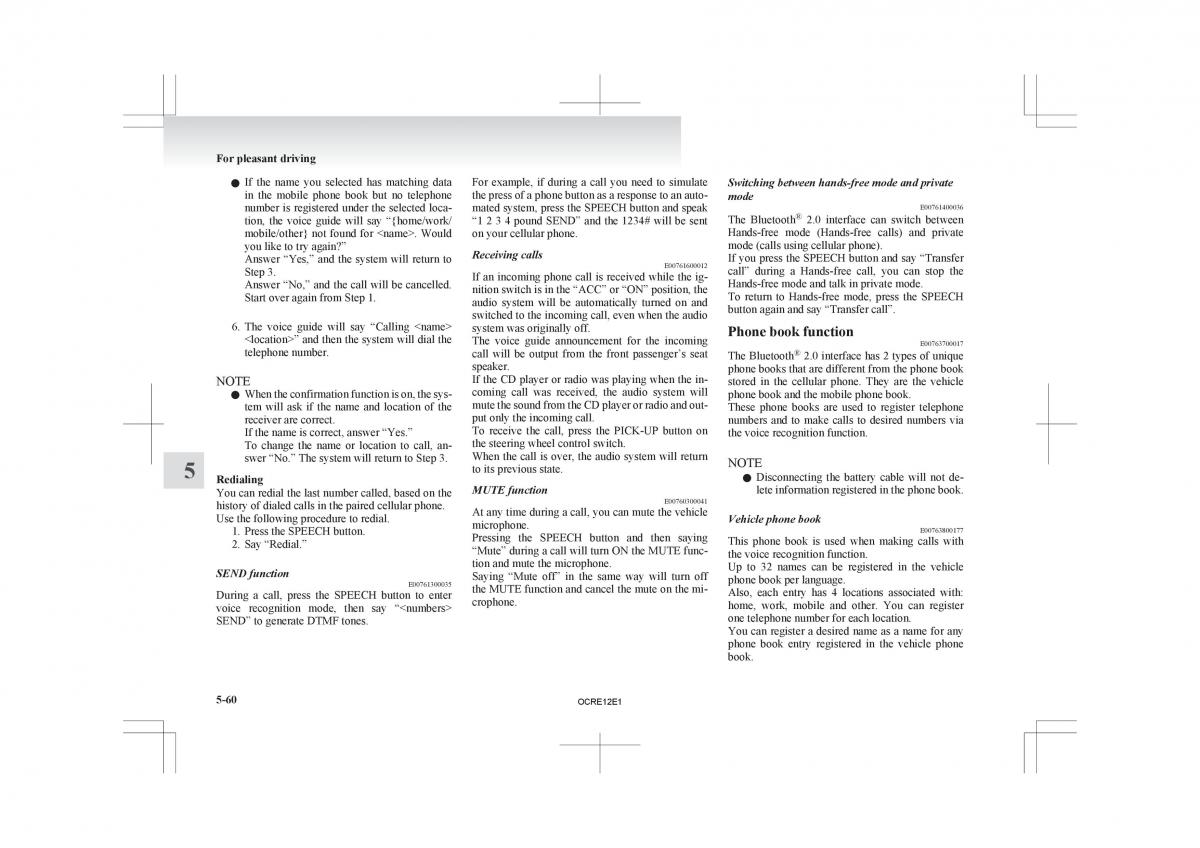 Mitsubishi L200 IV manual / page 243