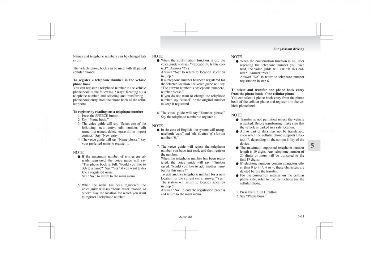 Mitsubishi L200 IV manual / page 244