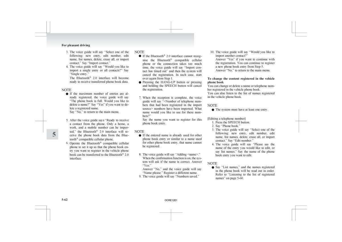 Mitsubishi L200 IV manual / page 245