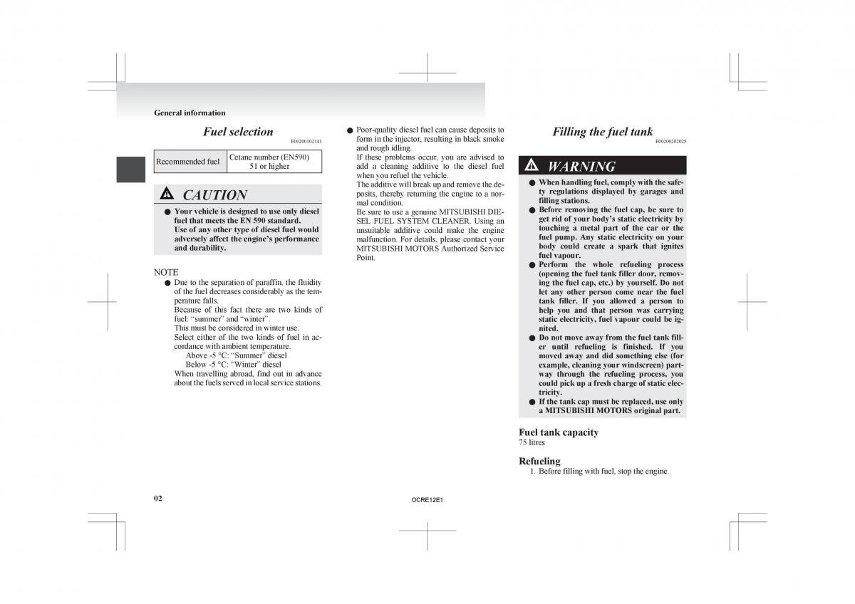 Mitsubishi L200 IV manual / page 25