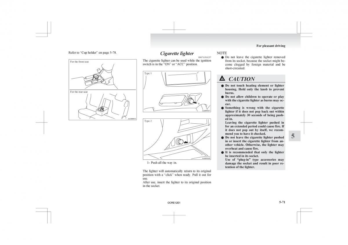 Mitsubishi L200 IV manual / page 254