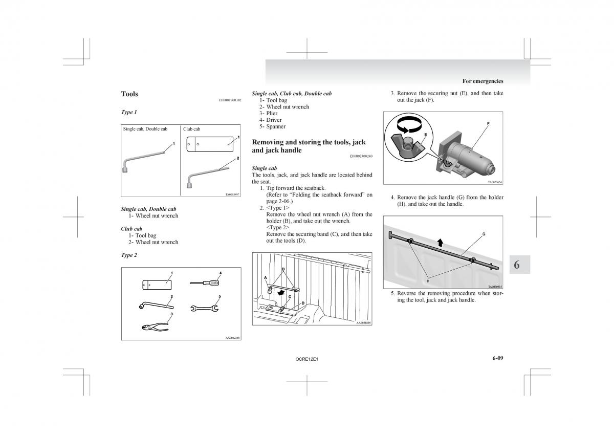 Mitsubishi L200 IV manual / page 274