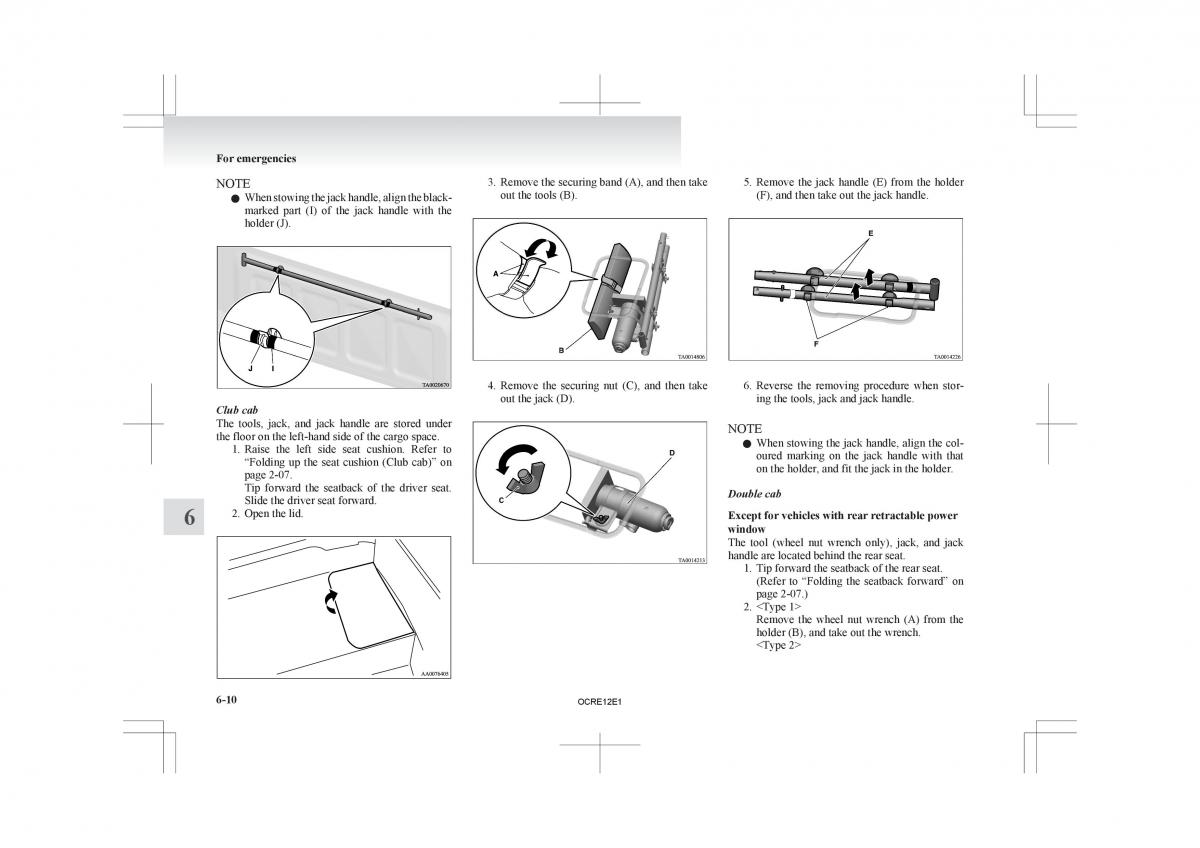 Mitsubishi L200 IV manual / page 275