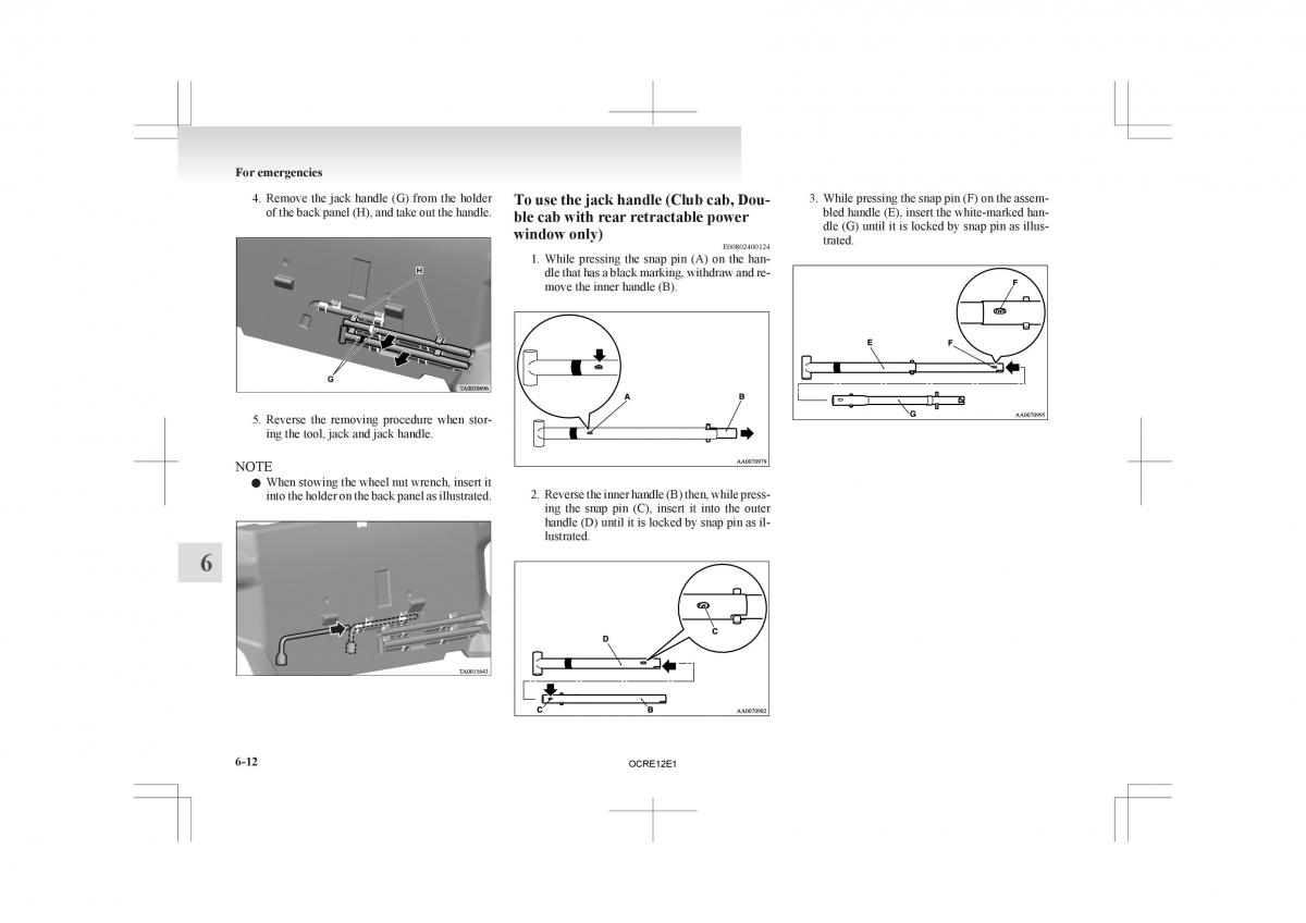 Mitsubishi L200 IV manual / page 277