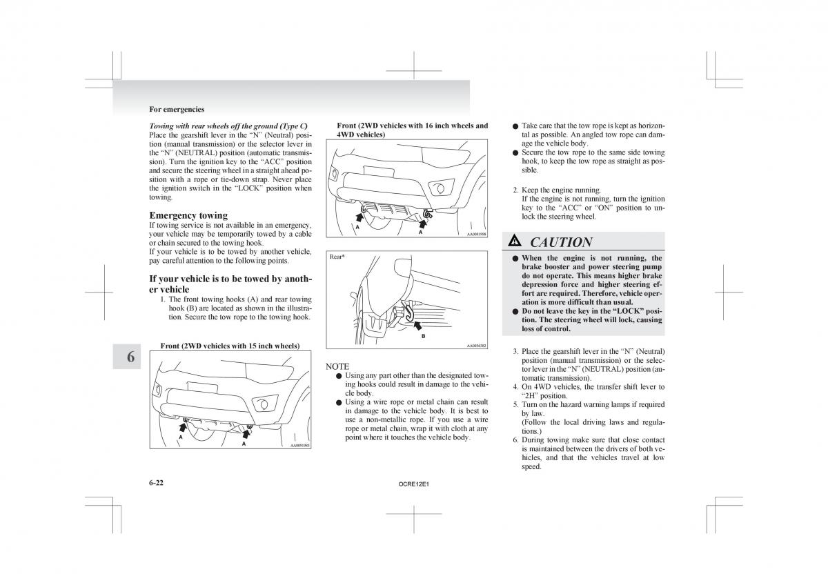 Mitsubishi L200 IV manual / page 287