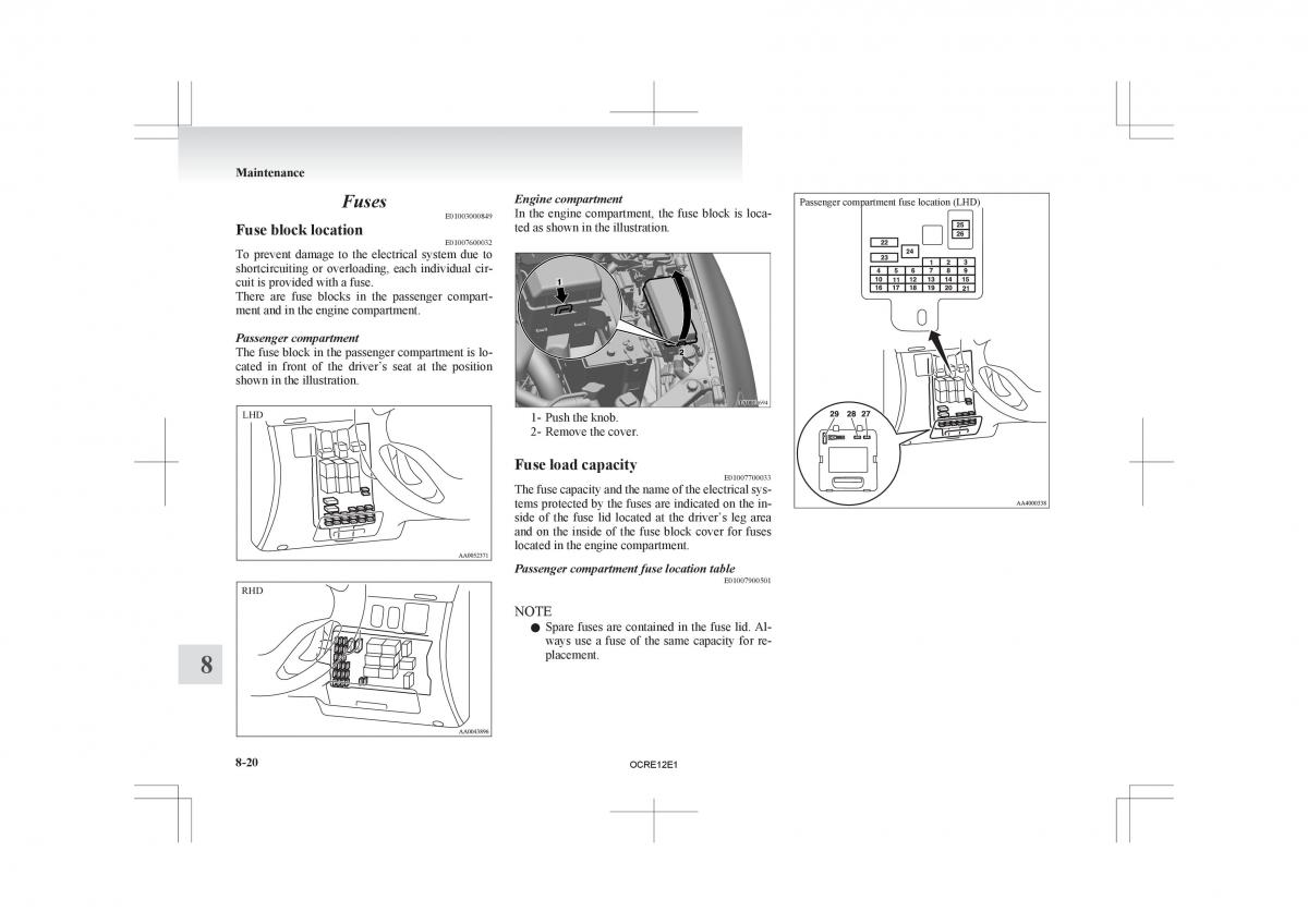 Mitsubishi L200 IV manual / page 317