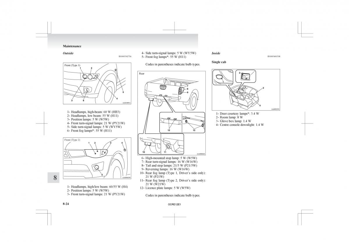 Mitsubishi L200 IV manual / page 321