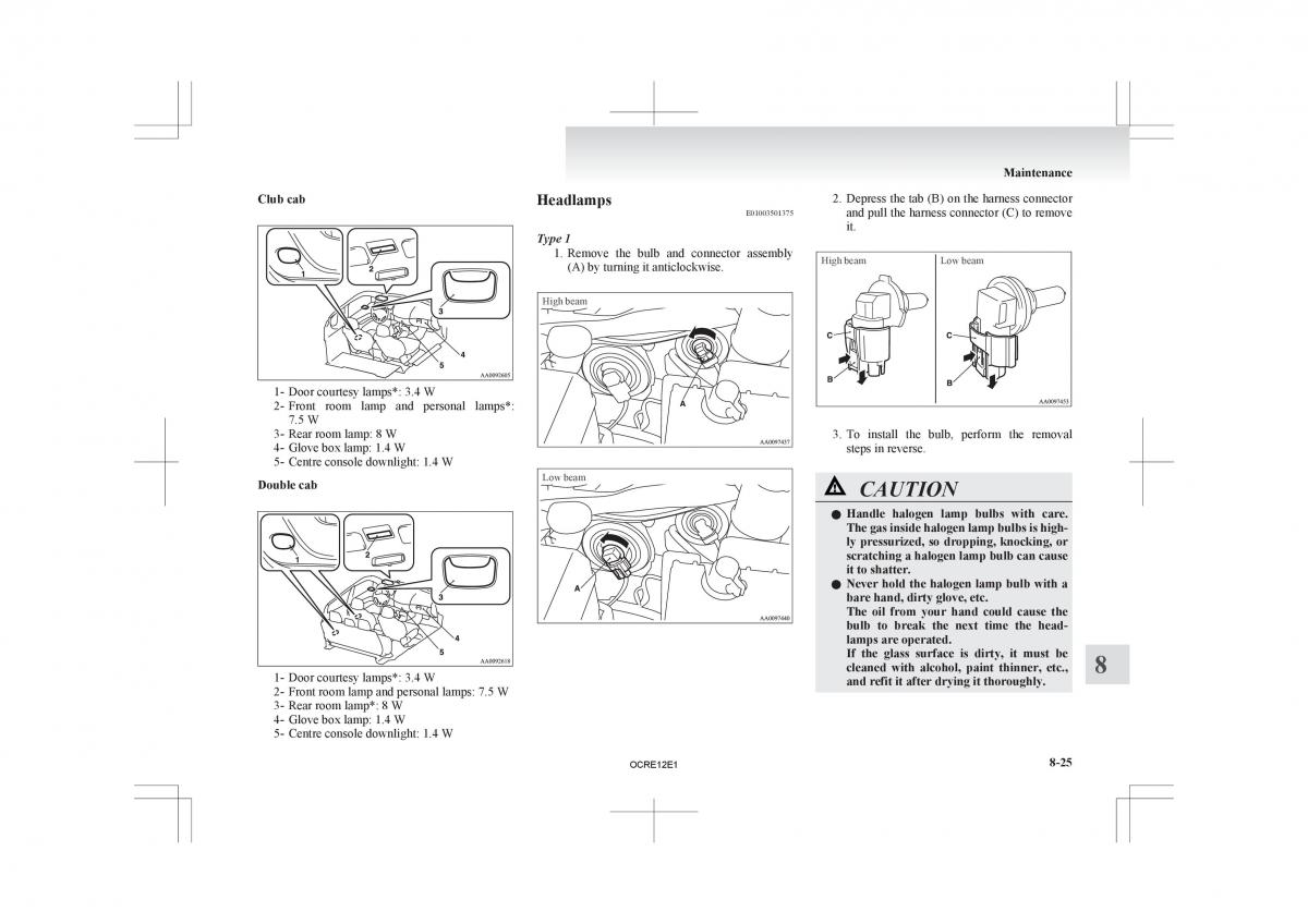 Mitsubishi L200 IV manual / page 322