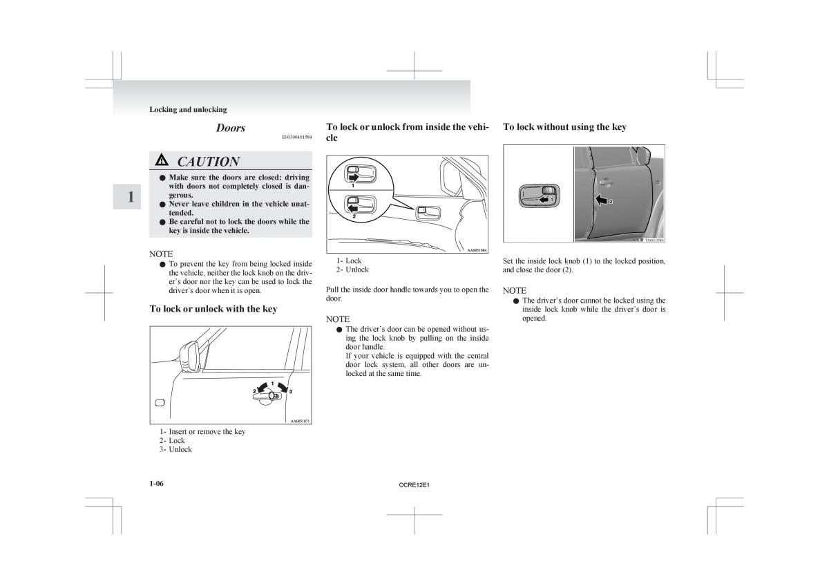 Mitsubishi L200 IV manual / page 35