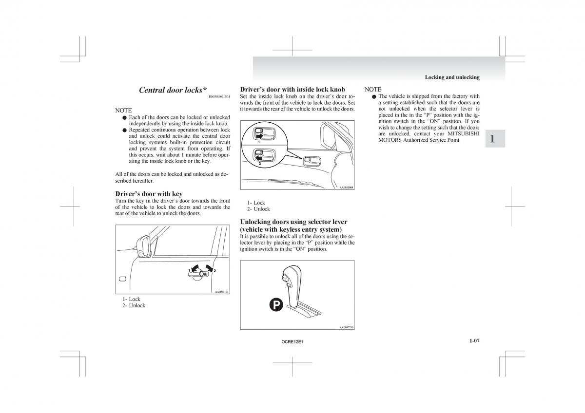 Mitsubishi L200 IV manual / page 36