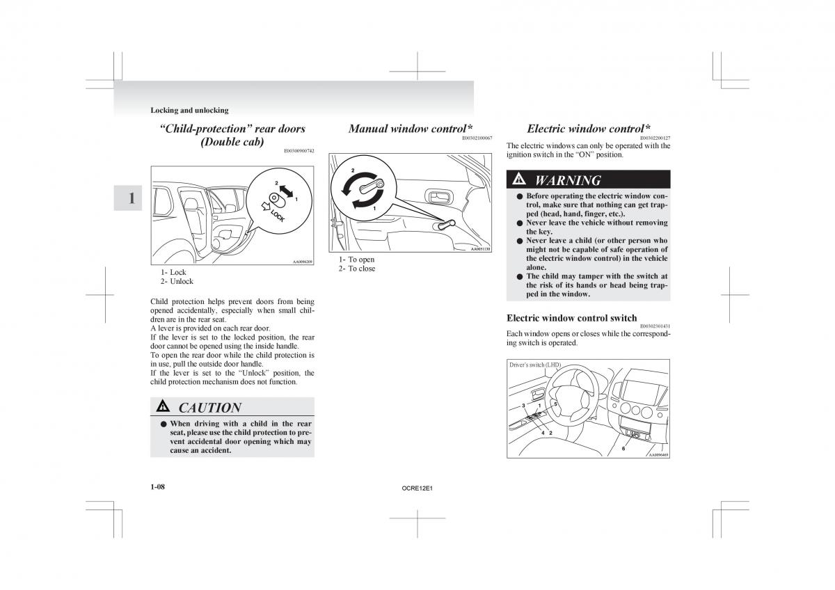 Mitsubishi L200 IV manual / page 37