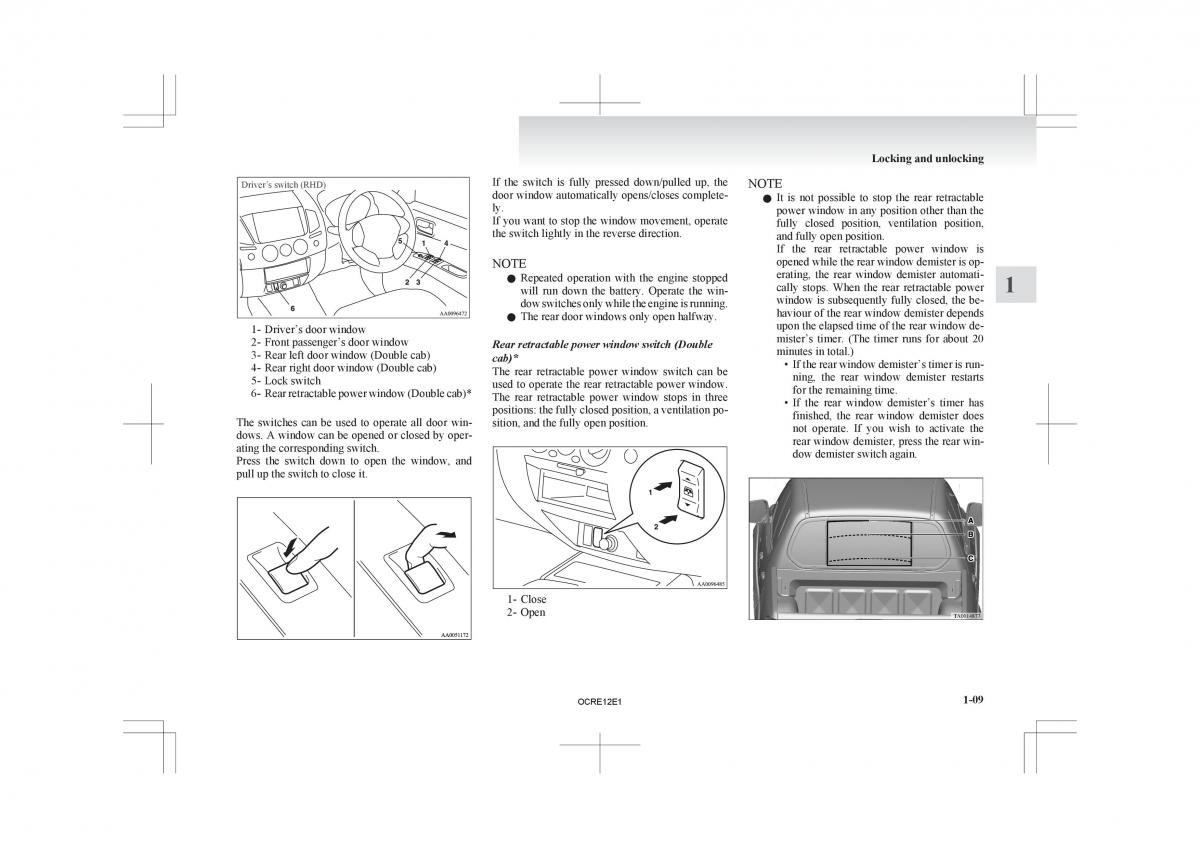 Mitsubishi L200 IV manual / page 38