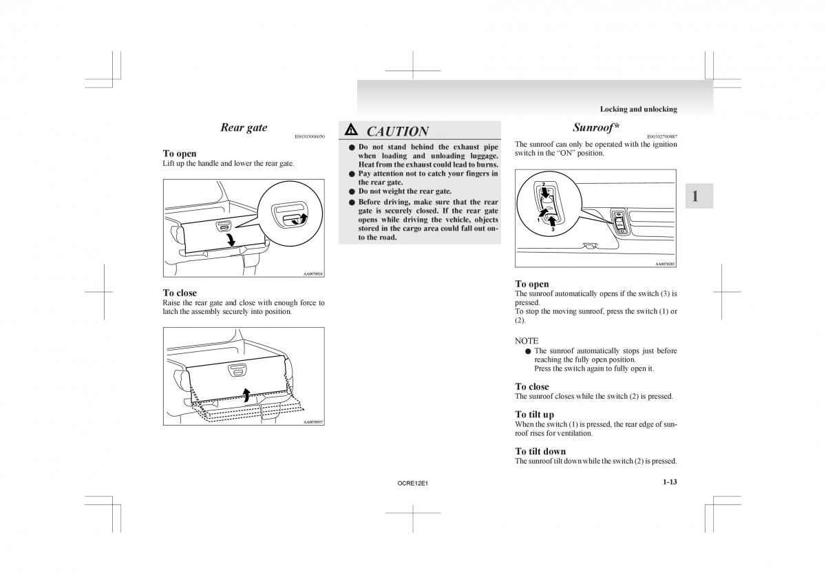 Mitsubishi L200 IV manual / page 42