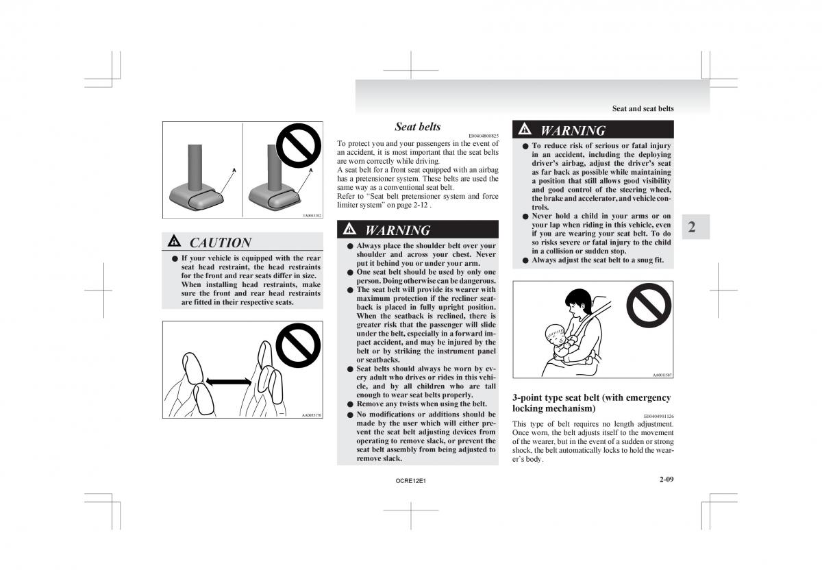 Mitsubishi L200 IV manual / page 54