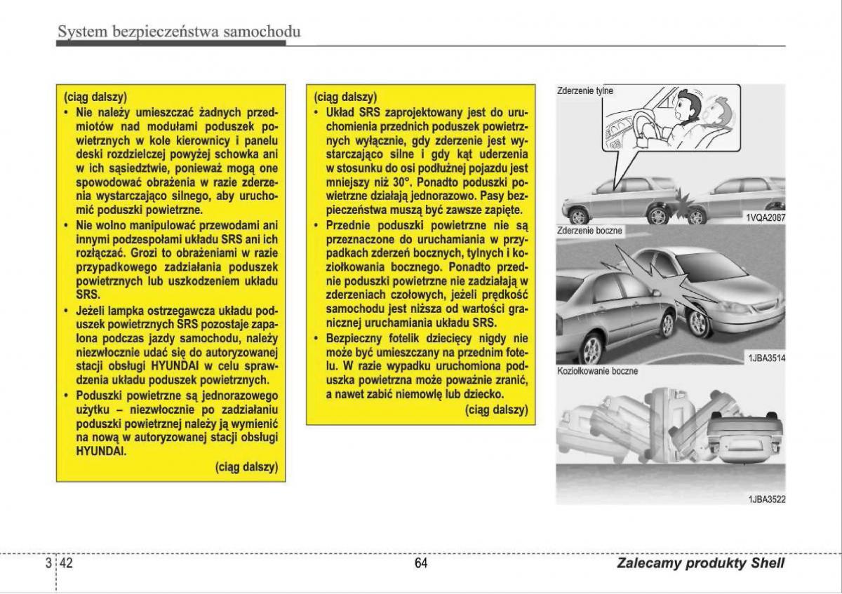 manual  Hyundai i30 I 1 instrukcja / page 64