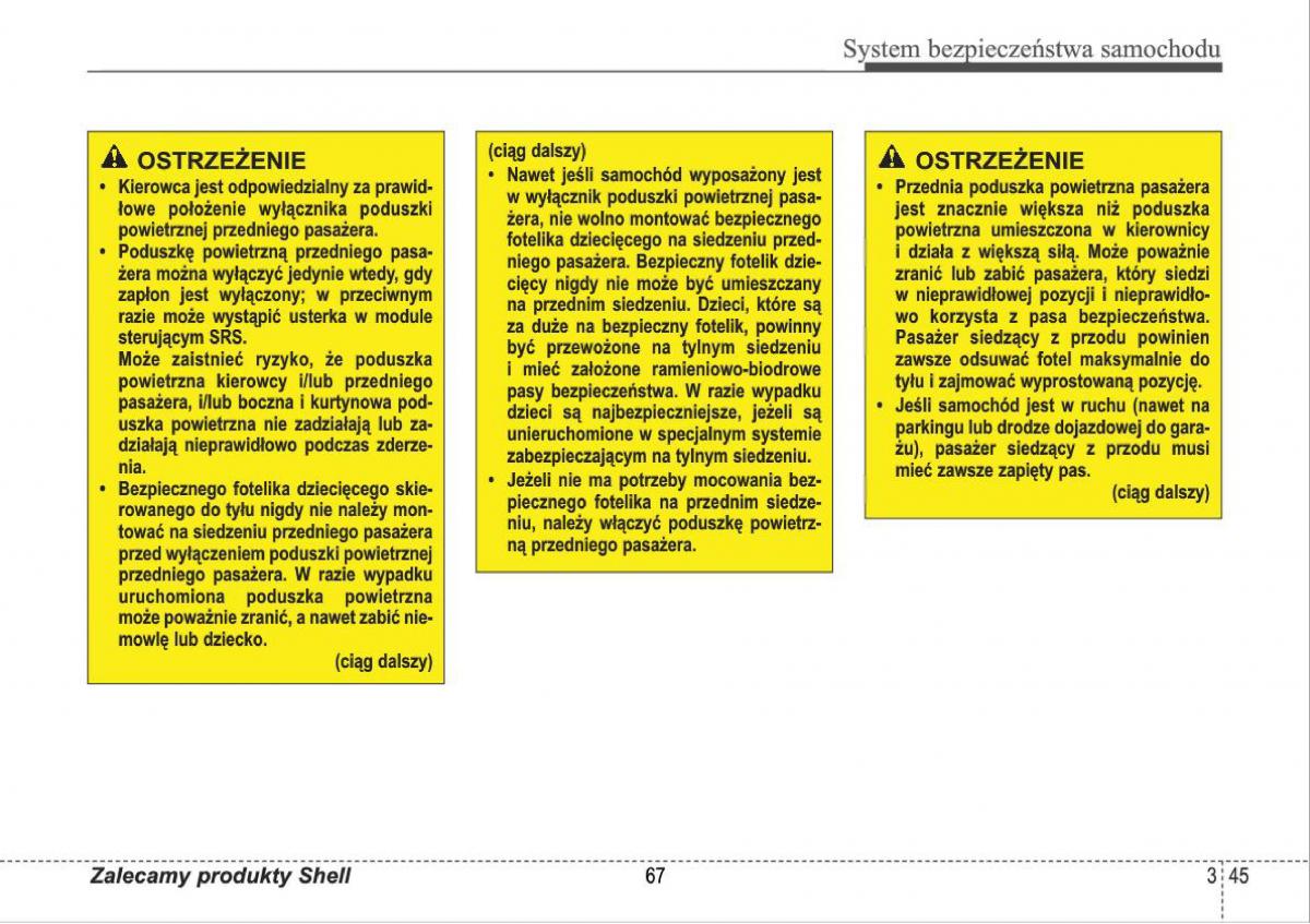 manual  Hyundai i30 I 1 instrukcja / page 67