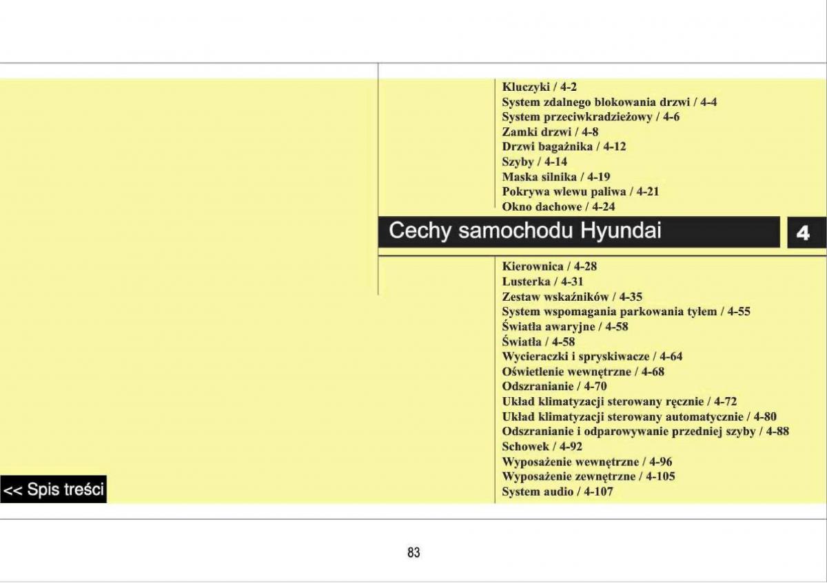 manual  Hyundai i30 I 1 instrukcja / page 83