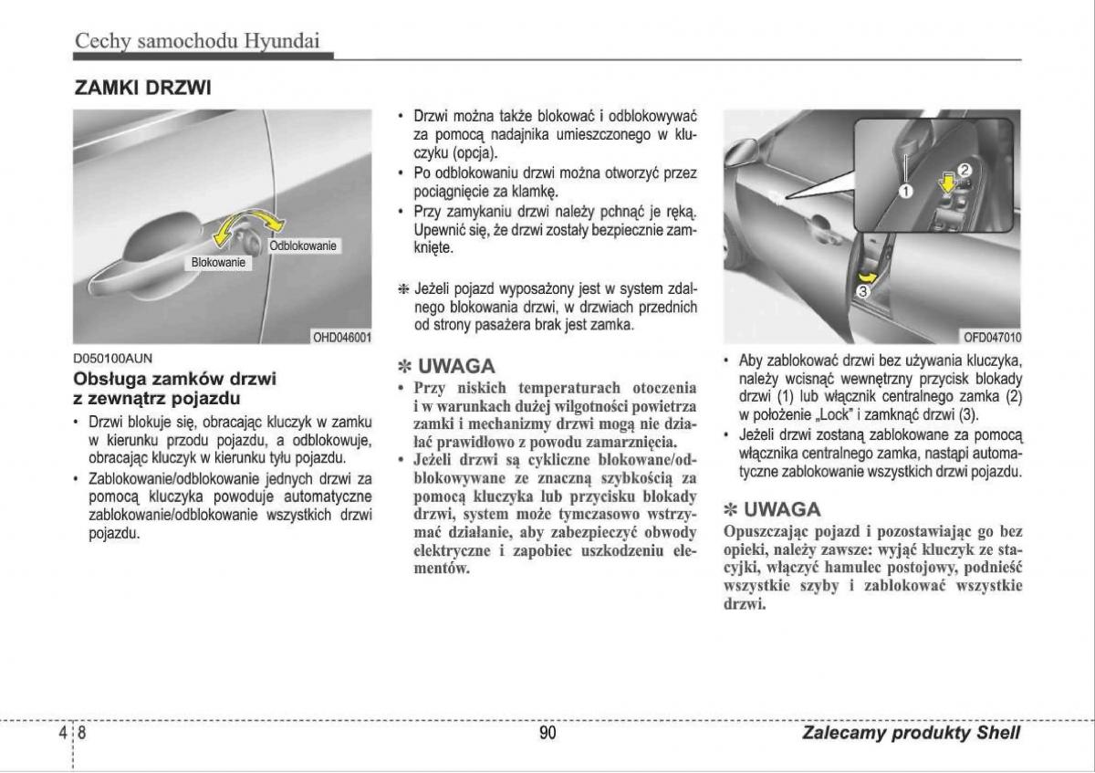 manual  Hyundai i30 I 1 instrukcja / page 90