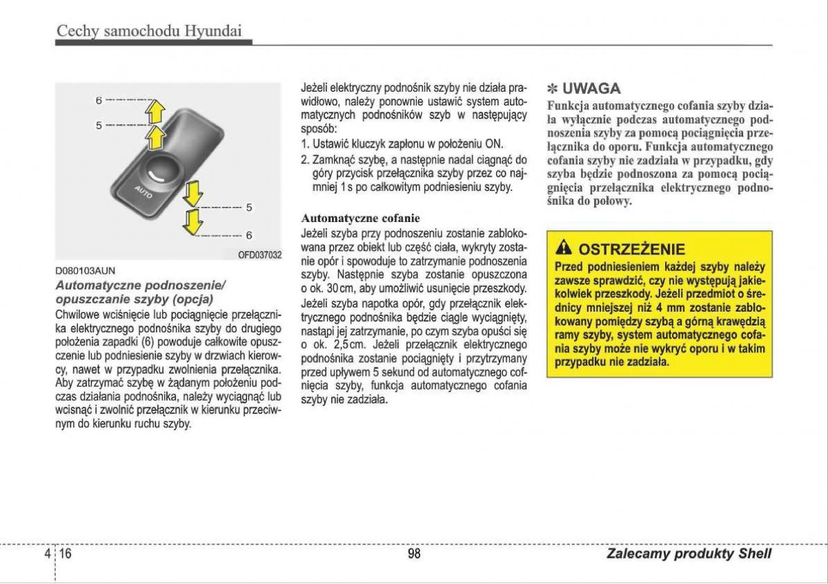 manual  Hyundai i30 I 1 instrukcja / page 98