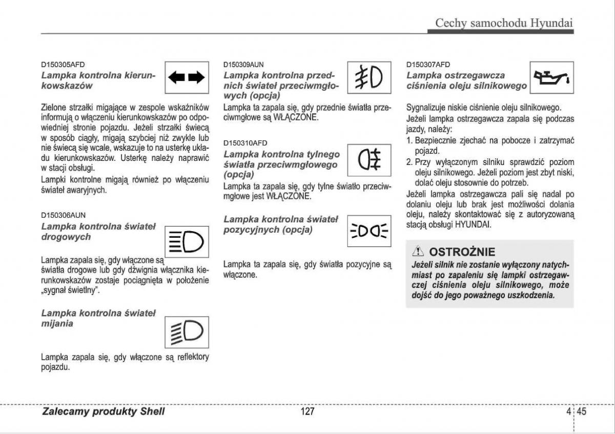 manual  Hyundai i30 I 1 instrukcja / page 127