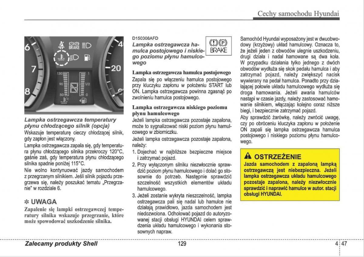 manual  Hyundai i30 I 1 instrukcja / page 129