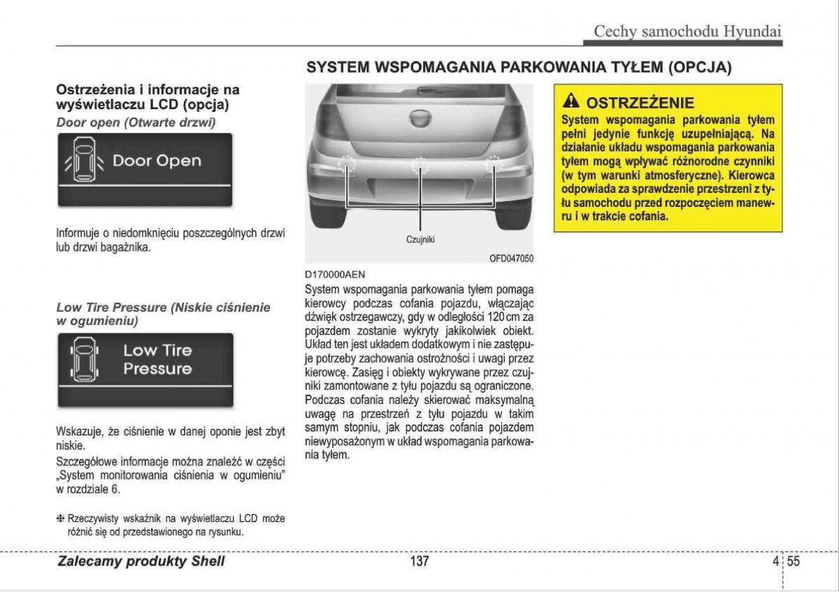 manual  Hyundai i30 I 1 instrukcja / page 137