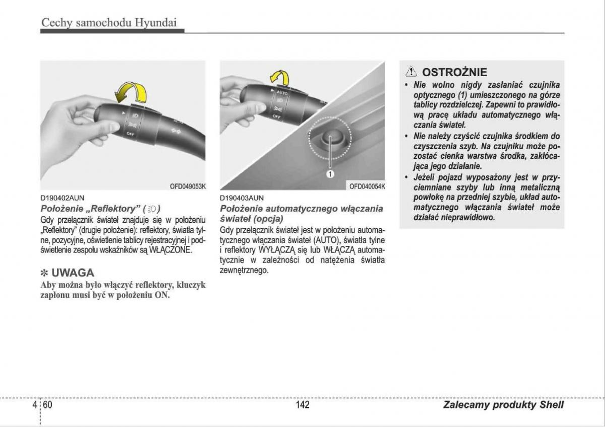 manual  Hyundai i30 I 1 instrukcja / page 142