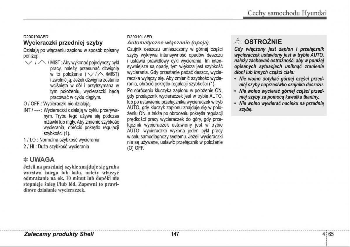 manual  Hyundai i30 I 1 instrukcja / page 147