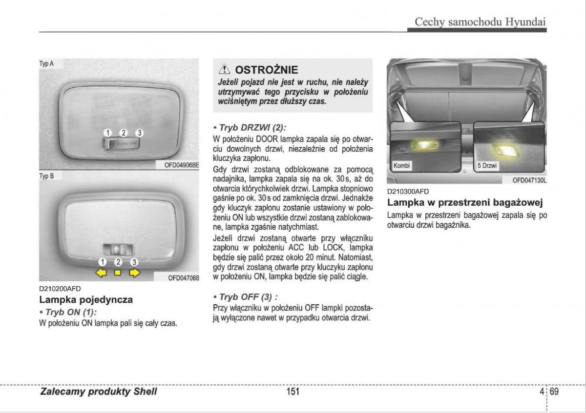 manual  Hyundai i30 I 1 instrukcja / page 151