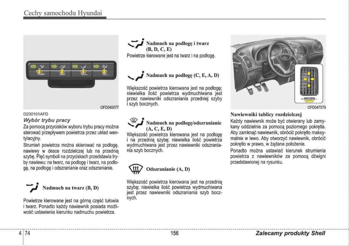 manual  Hyundai i30 I 1 instrukcja / page 156