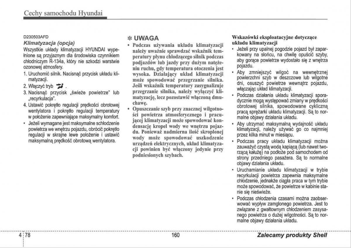 manual  Hyundai i30 I 1 instrukcja / page 160