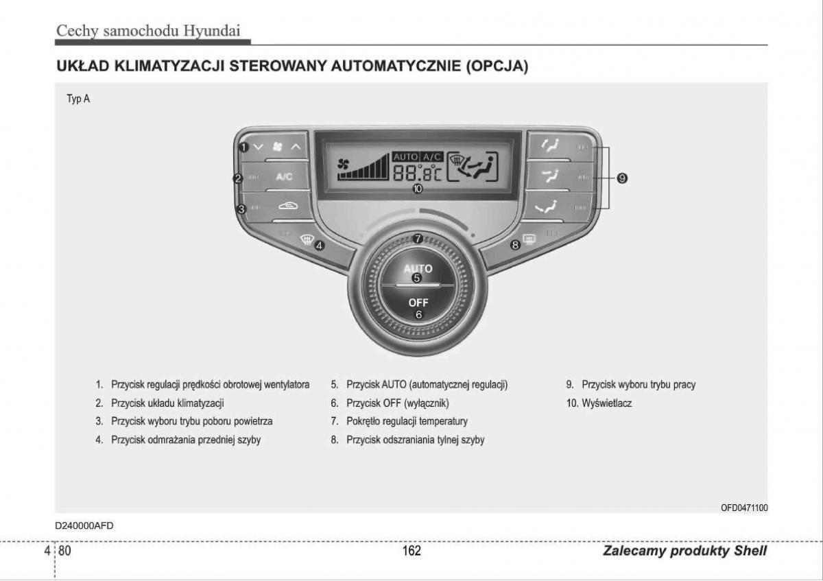 manual  Hyundai i30 I 1 instrukcja / page 162