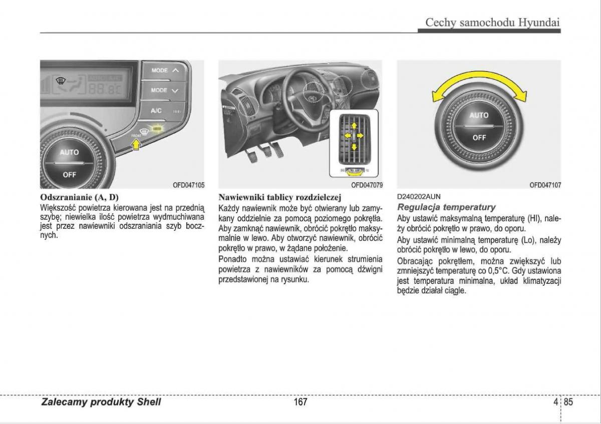 manual  Hyundai i30 I 1 instrukcja / page 167