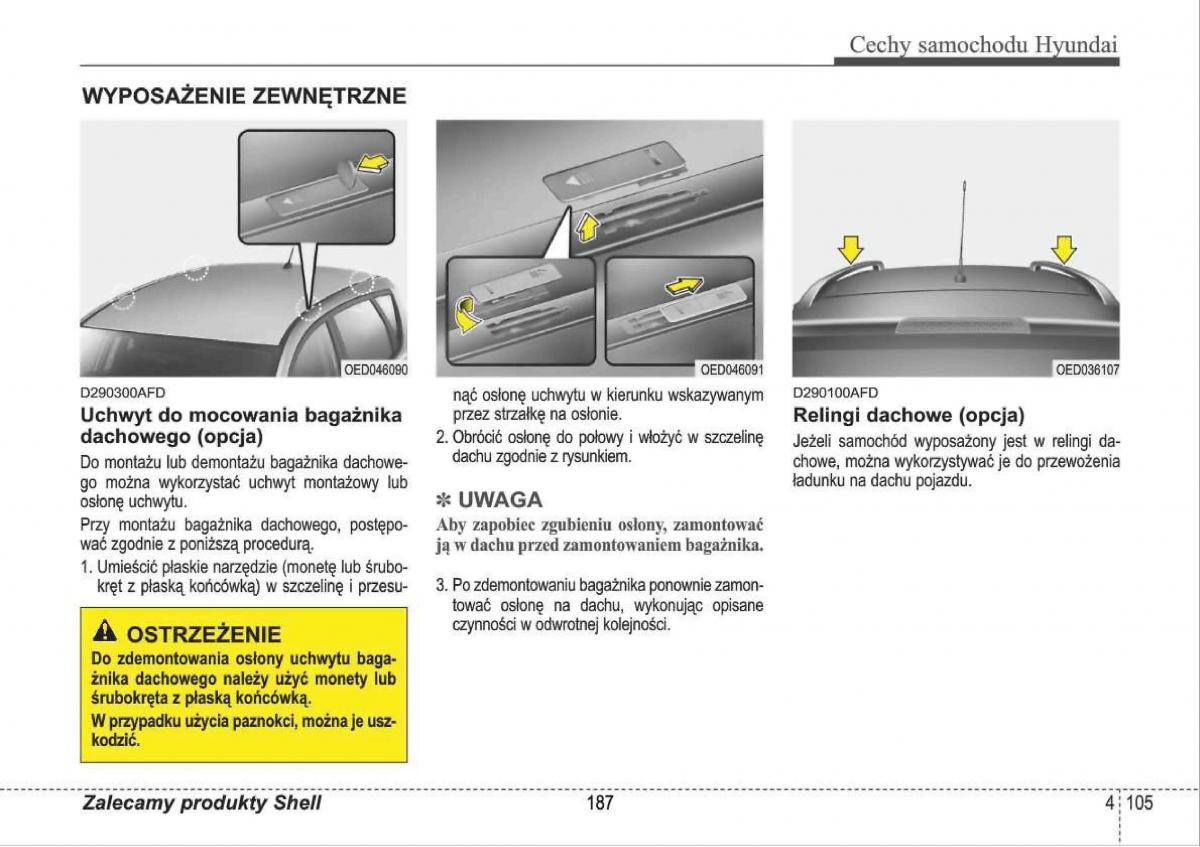 manual  Hyundai i30 I 1 instrukcja / page 187