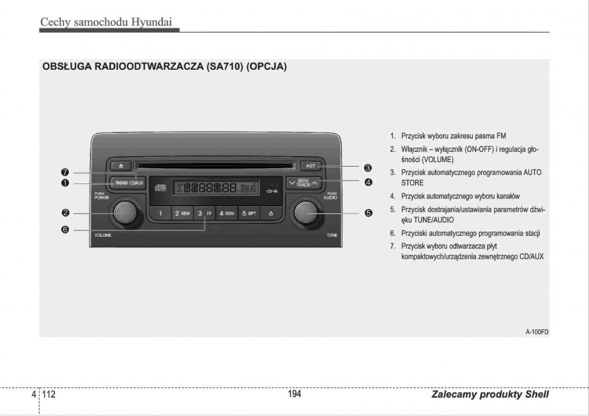 manual  Hyundai i30 I 1 instrukcja / page 194