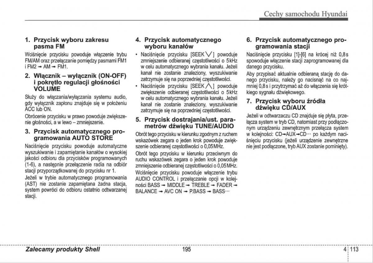 manual  Hyundai i30 I 1 instrukcja / page 195