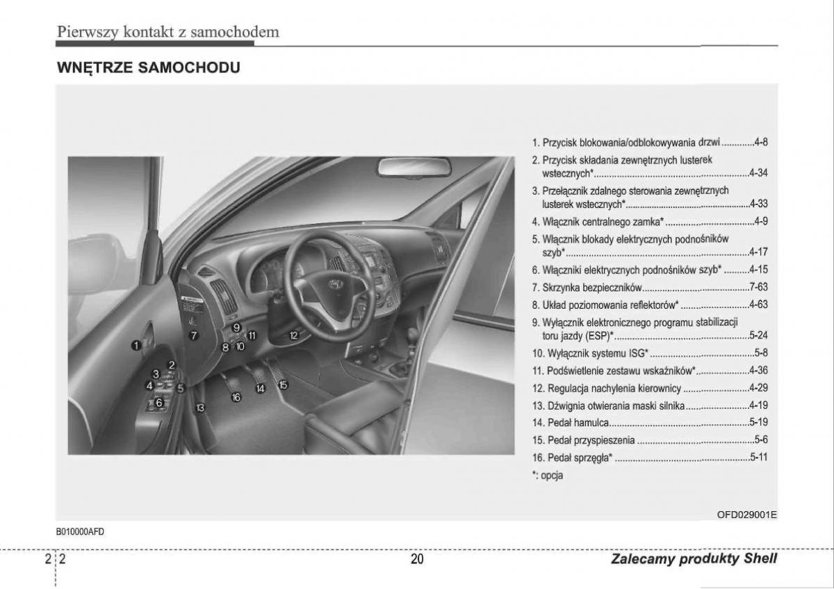 manual  Hyundai i30 I 1 instrukcja / page 20