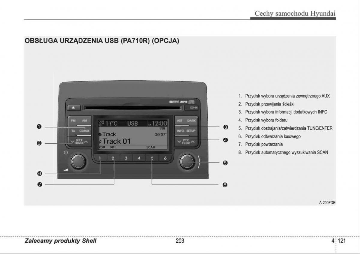 manual  Hyundai i30 I 1 instrukcja / page 203