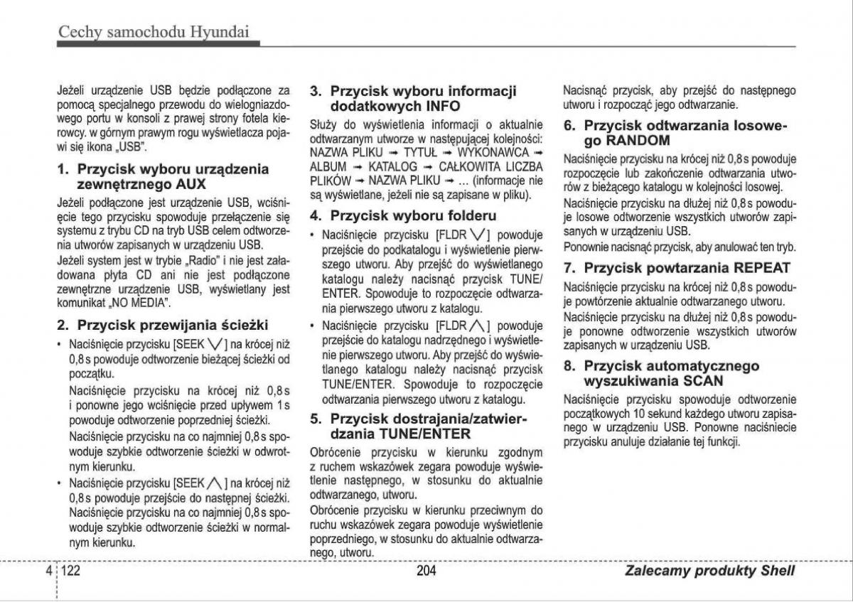 manual  Hyundai i30 I 1 instrukcja / page 204