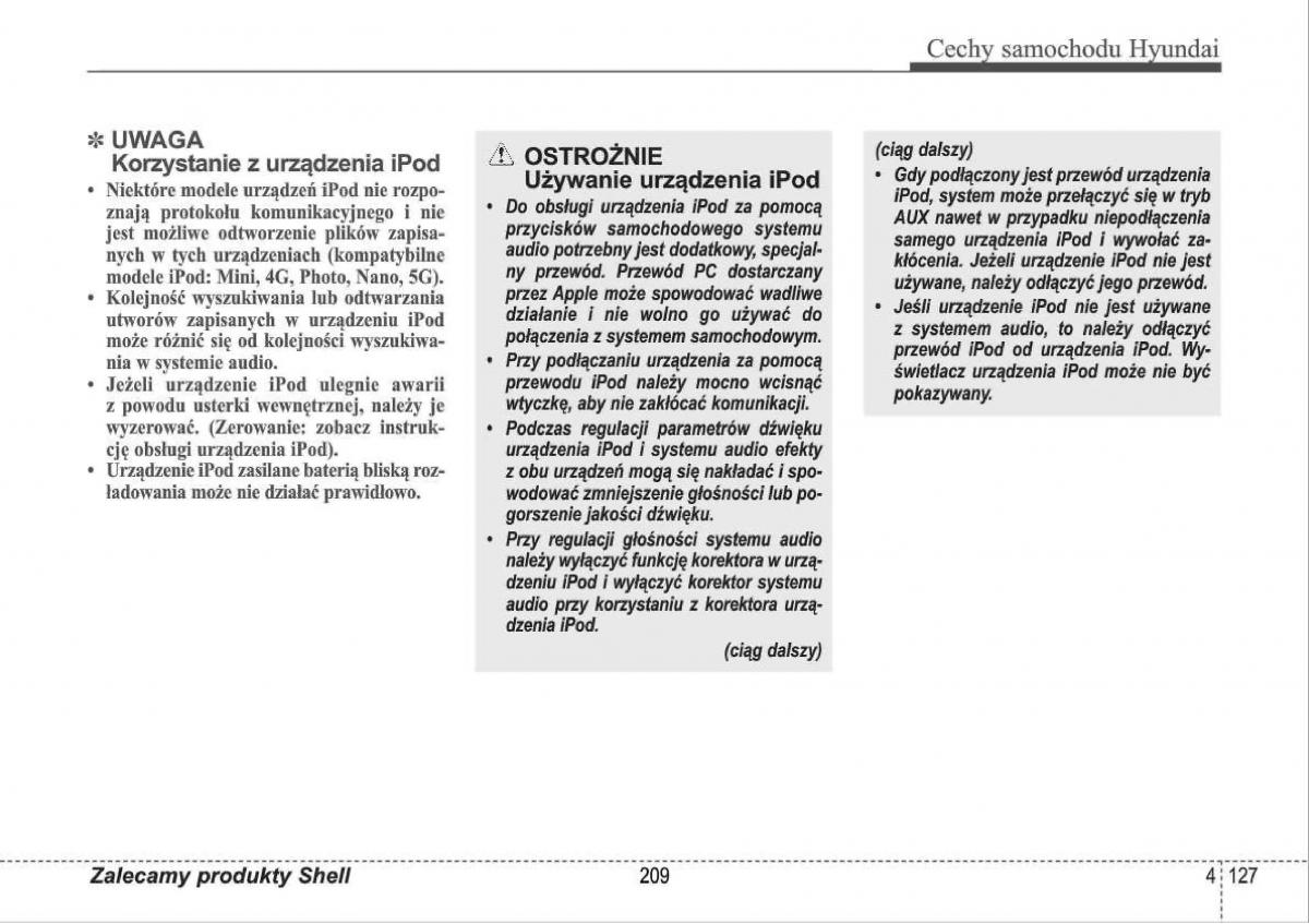 manual  Hyundai i30 I 1 instrukcja / page 209