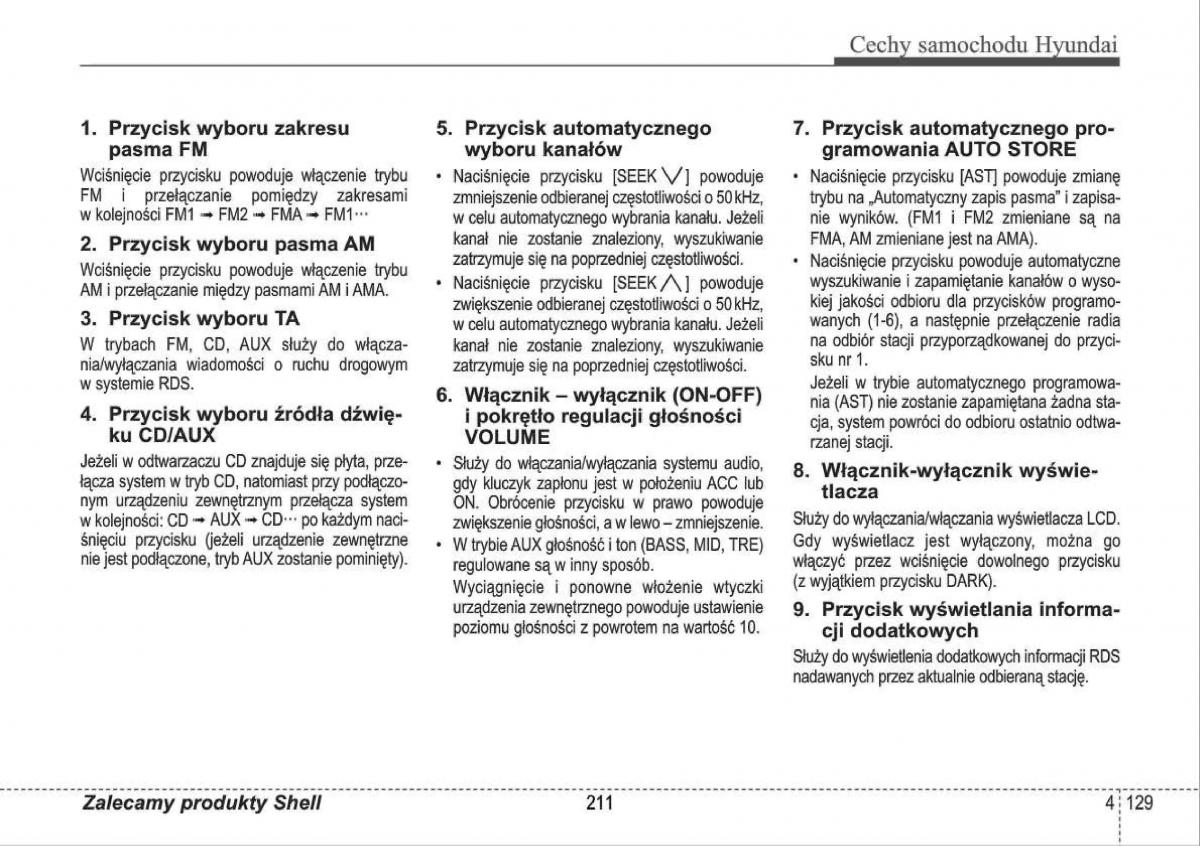 manual  Hyundai i30 I 1 instrukcja / page 211