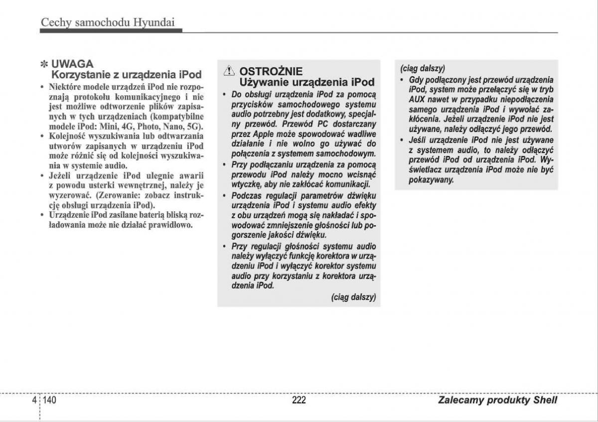 manual  Hyundai i30 I 1 instrukcja / page 222